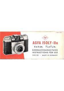 Agfa Isoly 2 a manual. Camera Instructions.